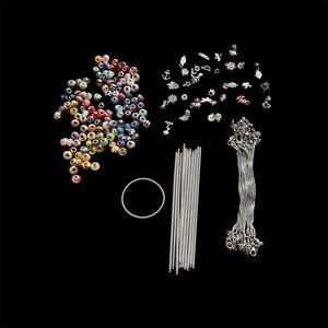 Colorful Bead and Charm Jewelry bracelet making bundle!